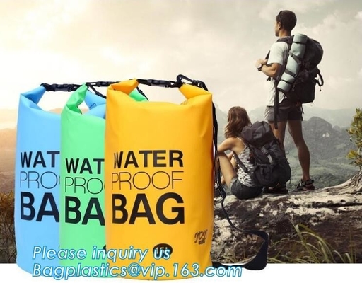 Het oceaanembleem 500D van de Pakdouane droogt Droge Waterdichte Zak van Zak de Waterdichte pvc 5L, Polyester Waterdicht Mini First Aid Kit Bag S