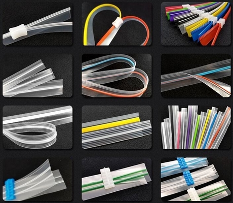 De vacuüm van de de Ritssluitings Horizontale Ritssluiting van het Ritssluitingskoord van de de schuifschuif Plastic Ritssluiting van de de Ritssluitingsflens, Pers Lok Zipper Pet Food Bag