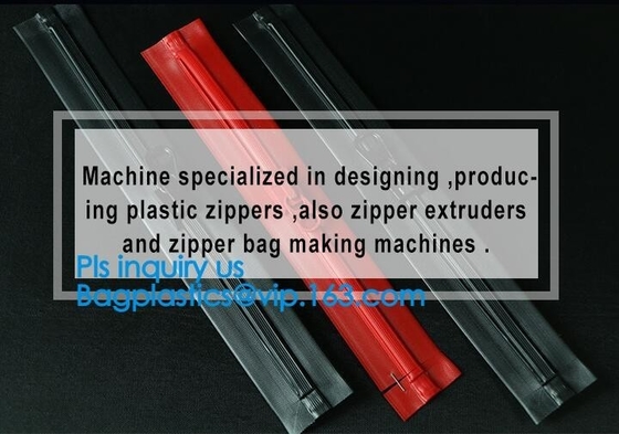 multi gekleurde transparante plastic gemakkelijke scheurritssluiting, sluitingspe ritssluiting van de zak de duidelijke pers lok, reclosable persritssluiting