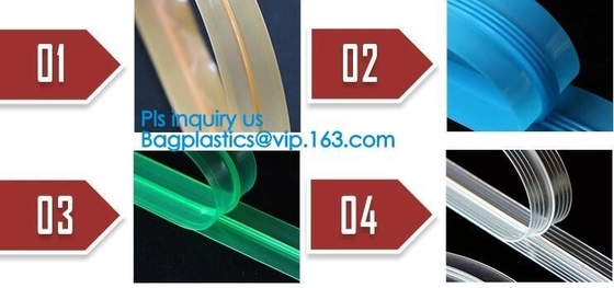 bindt de grote de plastic zakpers van de toebehorenzak lok ritssluiting, PE de Ritssluiting van pers-Lok voor de Zak van de Ritssluitingszak vast