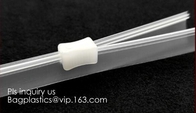 PP/PE/PVC/EVA Plastic Flange Zipper For-Zak, de Plastic Pers van pp aan Dichte Reclosable Flensritssluiting voor Standaardritssluiting Po