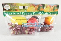 resealable tribune op de ritssluitings vers fruit van de zakschuif/plantaardige beschermings verpakkende zak, OPP lamineerde Schuiffruit/Gra