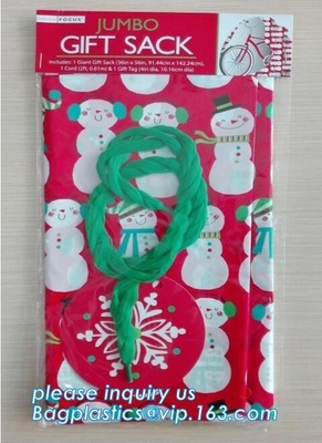 De reuzekerstmisgift behandelt Zakken van het Zakken de Jumbo Plastic Speelgoed, Zakken van het Zakken de Jumbo Plastic Speelgoed, Groot Toy Gift Sacks Merry Xmas S