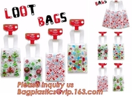 Reuze de Giftzak van douane Plastic Biologisch afbreekbare Beschikbare Kerstmis