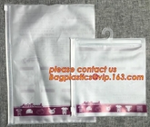 de hangerzak van haakziplockk voor de kleren van de reisopslag, betrouwbare de hangerzak van vervaardigings goedkope duidelijke plastic pvc voor ondergoed