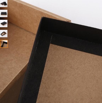 De luxe van het douaneontwerp drukte kunstdocument kosmetisch vakje voor de room van de huidzorg verpakking, de armbanden zwart document p van ladejuwelen