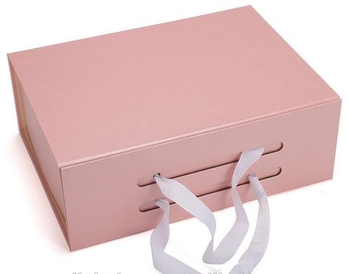De Luxe het Kleine Document van het douaneontwerp Vakje van de Kartonlade, de Roze Document vouwbare giftvakje verpakkende Room Kosmetisch BO van de Huidzorg