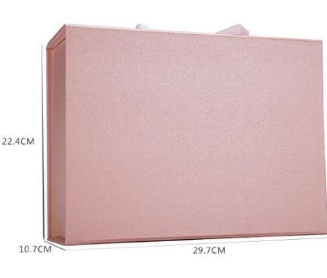 De Luxe het Kleine Document van het douaneontwerp Vakje van de Kartonlade, de Roze Document vouwbare giftvakje verpakkende Room Kosmetisch BO van de Huidzorg