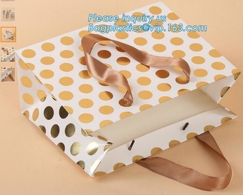 Milieuvriendelijk Logo Paper Carrier Bag, speciale ontworpen het document van kraftpapier van de luxegift suikergoedzak, Douane winkelende gedrukte drager h