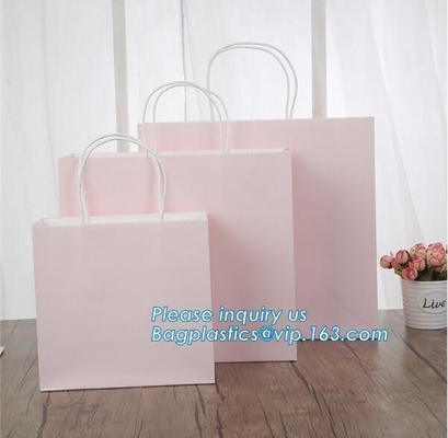 Luxe het Winkelen Verpakkings van de Katoenen Laminering van Art Paper Bags With Matt Handvat de Douane Gedrukte Eenvoudige Drager, bagease, packag