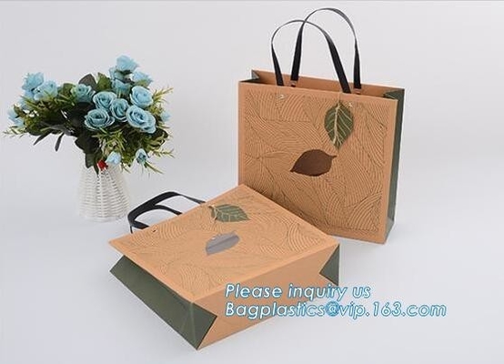 De in het groot Zakken van de de Wijngift van Carry Packaging Custom Print Paper van de Luxe Enige Fles met Handvat, het Winkelen Zakken met Differen