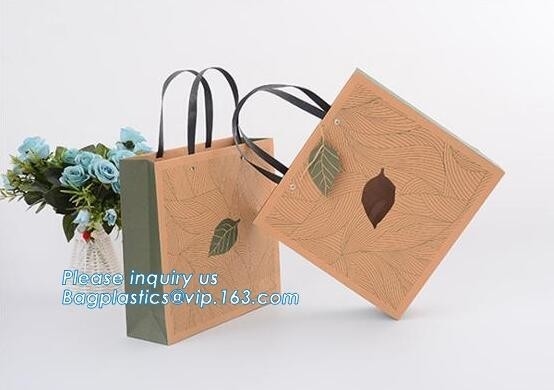 De in het groot Zakken van de de Wijngift van Carry Packaging Custom Print Paper van de Luxe Enige Fles met Handvat, het Winkelen Zakken met Differen