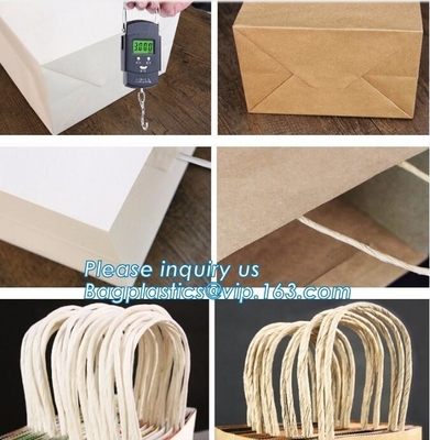 In het groot Draagbaar Blauw Beeldverhaal Winkelend Verpakkend Tote Paper Gift Bag, Document de Zakken van de Wijnfles, het buitensporige document pak van de giftzak