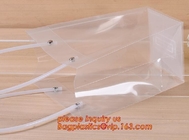 Reclame het winkelen de zak /supplier pp maakt giftzak, de zak in het groot PE van de handtaspp plastic transparante gift zak waterdicht
