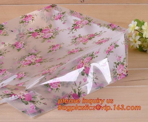 Modern en elegant in verpakkende de giftzak van manier promotie blauwe juwelen, Promotiegiftzak voor Jonge geitjespartij, handvatpa