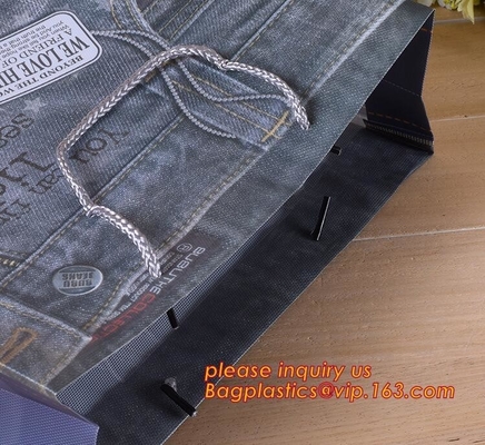 de de zakgift van het handtaskledingstuk doet veilige en betrouwbare, Aangepaste van de Giftjuwelen van China de Zakvervaardiging met Embleem, kledingstukzak pac in zakken