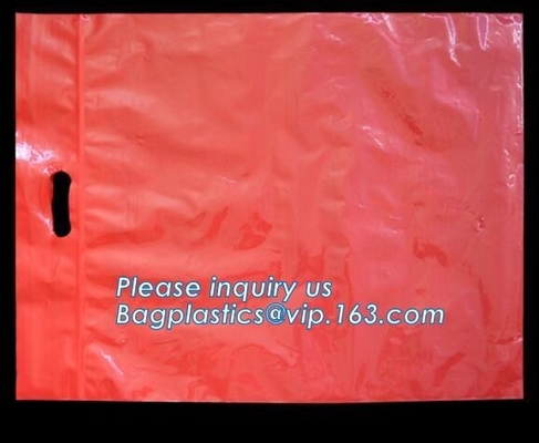100% biologisch afbreekbare PE de Douane van het het Flardhandvat van de Matrijzenbesnoeiing Kleur Gedrukte Plastic het Winkelen Gepersonaliseerde Zakken, promotie kringloopg
