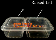 Het wegwerpproduct van de snel voedselcontainer haalt plastic lunchdoos, van het de Tomaten de plantaardige voedsel van de Avocadoui verse Spaarder Plastic Stora weg