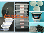 De Japanse Verpakking om de Beschikbare van de het Voedselcontainer van de Soepsalade Plastic Microgolf Veilige pp werpt/Doos met de pa van Dekselbagplastics