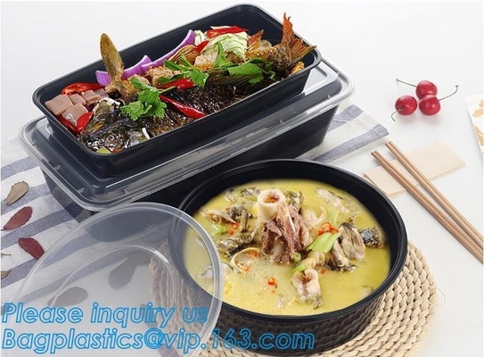 Plastic de Lunchdoos van de Voedselcontainer met 5 cellencompartimenten 304 Roestvrij staal Bento Lunch Box Leakproof Kids en Studen