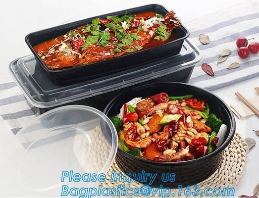 Plastic de Lunchdoos van de Voedselcontainer met 5 cellencompartimenten 304 Roestvrij staal Bento Lunch Box Leakproof Kids en Studen