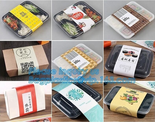 Beschikbare plastic het voedselcontainer 3 van pp compartimentencontainers/prep containers van de van de bentodoos/maaltijd, het vierkant van voedselcontainers