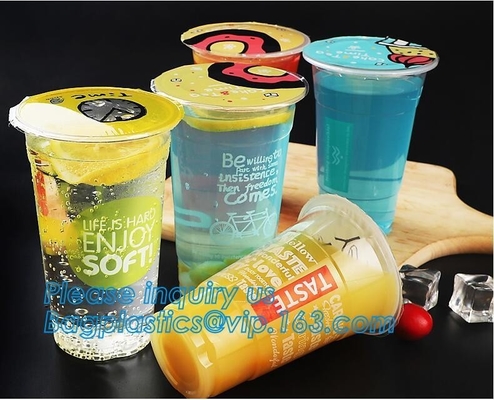 Dikke de muur beschikbare pp plastic kop van de injectievorm met pp-deksel, Beschikbare Plastic Kop 32Oz Pp/Pet/Ps, Huisdierenkop, Disposabl