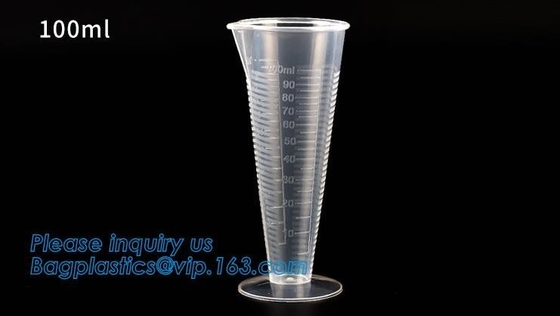1L ontruim kruik van de metings de glas een diploma behaalde cilinder voor de muurwater van het arbeidsgebruik 200ml/400ml/900ml het enige gediplomeerde meten