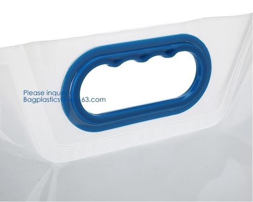 van de het Waterfles van 5L BPA Vrije Opvouwbare Vouwbare plastic het Waterzak voor Promotie/het Kamperen/het Beklimmen/Picnic/BARBECUE-bageasepak