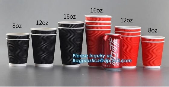 de dubbele muurdocument koffiecup_ douane drukte beschikbare koffiedocument kop met deksels, Beschikbare Document de Douanepa van de Koffiekop