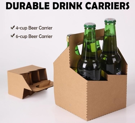 De drager van de wijnfles, beschikbare document houder, krantenhouder recycling, haalt de handige drager van de koffiekop weg, handvat pac