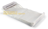De plantaardige verpakkende 100% composteerbare PLA wicket plastic zak van ECO, BIO Plastic Wicket-Zak voor voedsel met aangepaste druk