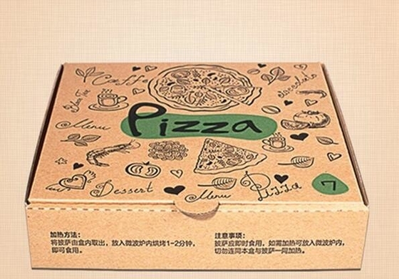 keur van de prijs verpakkend dozen van de aanpassingsfabriek de goede kwaliteitsmilieu goed die de doosbagplastics beschermen van de douanepizza bage