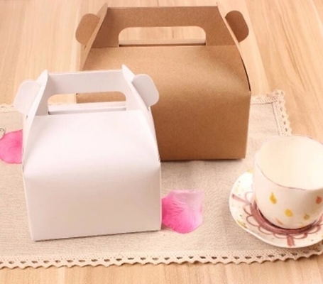 duidelijke witte 6“ 8 „10“ 12 „14“ ontwerpen uw duidelijke harde doos van de huisdieren zware cake, In het groot de cakedoos van het douane witte karton met w