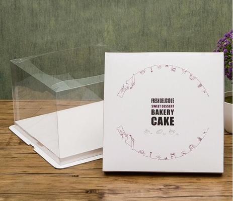 De goedkope van de het Handvatdoos van Douanecupcake Groothandel van de Cakedozen, haalt van het de Dozenkarton van de Verjaardagscake bagplastic weg de Dozen van de de Dozencake
