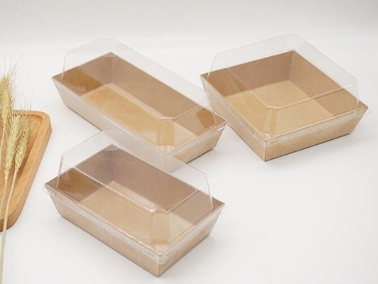 In het groot groot transparant het document van de venstersverjaardag cupcake verpakkend cakevakje met handvat, Cakevakje Cake die Contai verpakken
