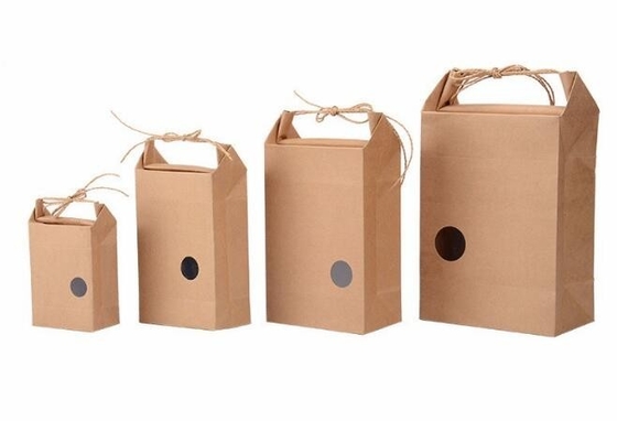 kraftpapier-de zak van de rijstverpakking, de rijstzakken van het Douaneembleem staat kleurrijke het document van drukkraftpapier vacuüm biologisch afbreekbare voedsel verpakking op
