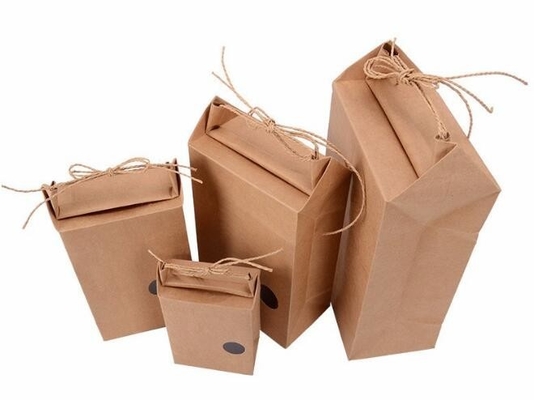kraftpapier-de zak van de rijstverpakking, de rijstzakken van het Douaneembleem staat kleurrijke het document van drukkraftpapier vacuüm biologisch afbreekbare voedsel verpakking op