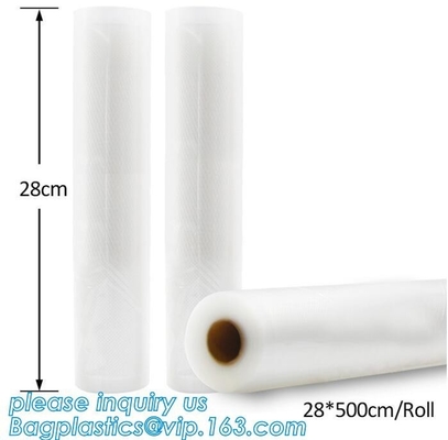 Grote 11“ x 50 van de het Voedselspaarder van de ' Commerciële Rang de Vacuümverzegelaar Zakken van het de Opslagbroodje, Vacuümzak verpakkende snack/plastic voedselgra