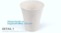 De Koffie van Juice Cup 100% Milieuvriendelijke Biologisch afbreekbare Composteerbare PLA van de douane Beschikbare Duidelijke Koude Drank Plastic het Drinken Kop