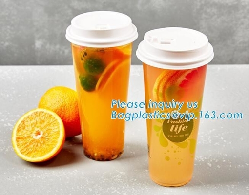 De koffiedocument van de fabrieks directe verkoop biologisch afbreekbare CPLA plastic kopdeksels 60 70 80 90 115mm, 90 CPLA koepeldocument kop plastic Li