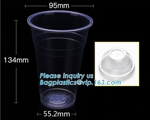 De koffiedocument van de fabrieks directe verkoop biologisch afbreekbare CPLA plastic kopdeksels 60 70 80 90 115mm, 90 CPLA koepeldocument kop plastic Li