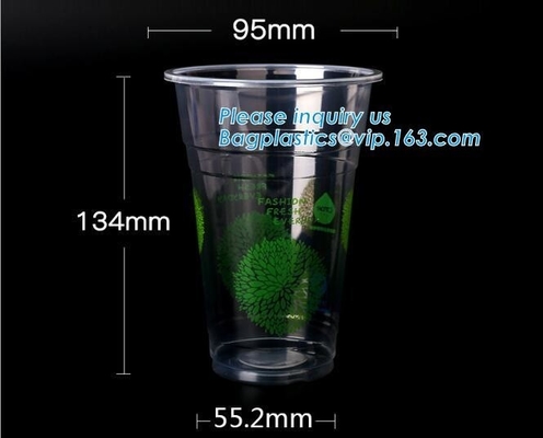 De koffiedocument van de fabrieks directe verkoop biologisch afbreekbare CPLA plastic kopdeksels 60 70 80 90 115mm, 90 CPLA koepeldocument kop plastic Li
