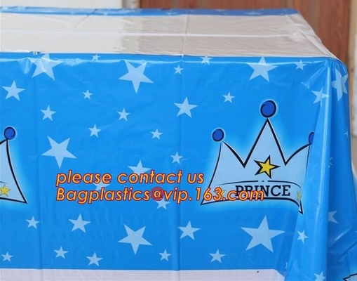 Van de de jonge geitjesverjaardag van Hello Kitty Party Supplies Plastic Tablecloth de Douche van de de Decoratiebaby voor Jonge geitjesmeisjes, het spiderman thema van 1pcs
