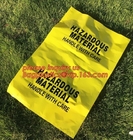 autoclavable ldpe medische plastic zakken van het biohazardafval voor klinisch afval, de beschikbare medische sterilisatie van Biohazard, h