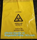 Aangepaste Biohazard-Afvalzak, autoclavable ldpe medische plastic zakken van het biohazardafval, Biohazard-de Zakken van de Afvalverwijdering, H
