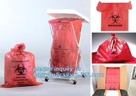 Plastic Vuilniszak van het Biohazard de Medische Afval voor het Ziekenhuis, biohazard de zak van Ziplockk van de specimenzak, de zakken van het apotheekgebruik voor hospit