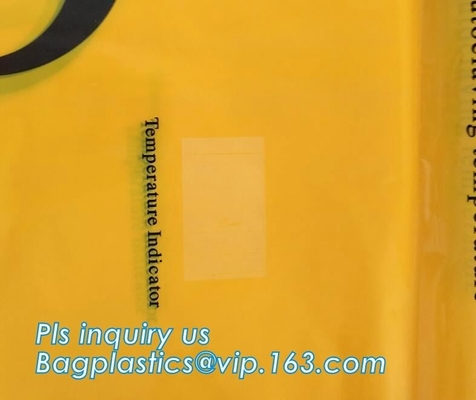 De biologisch afbreekbare Medische verwijdering van het biohazardafval van Drawstring medische levert LDPE plastic autoclaafzakken, bagease, pac, sa