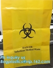 Beschikbare Autoclavable Biohazard doet Medische Verbruiksgoederen Kleurrijke Besmettelijk in zakken