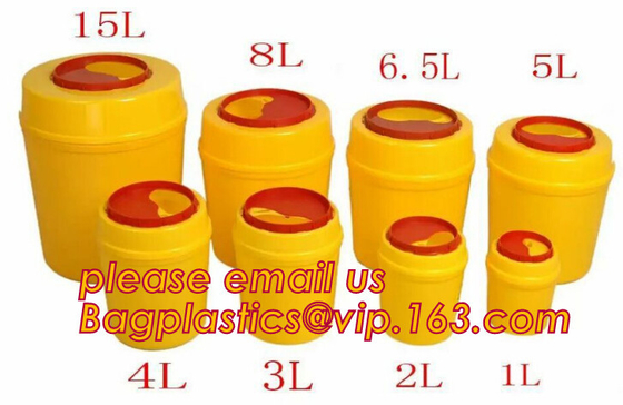 van de Doos Medische sharps van de 3/5/8/10/15 liter vierkante Scherpe Container Scherpe de verwijderingscontainer, Medische Materialen &amp; Toebehoren PR